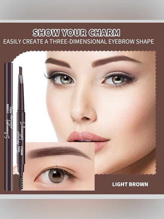 MYONLY Other - Light Brown Dual-Ended Eyebrow Pencil - Light Brown